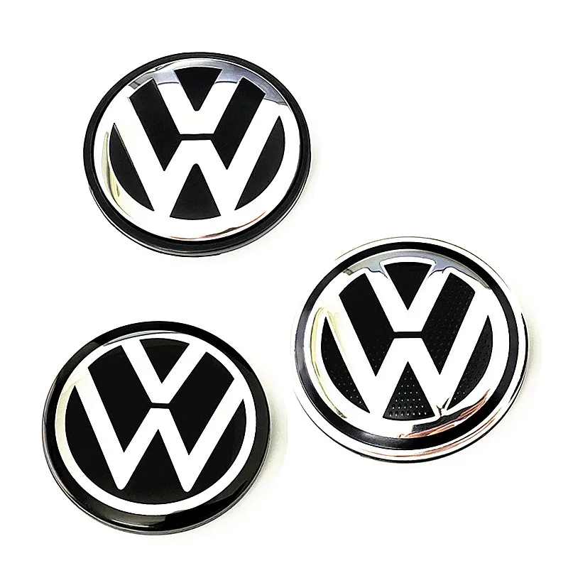 100 Pcs 3B0 5G0 5H0 1J0 VW Car Wheel Center Cap Rim Hub Cover Hubcap Logo Badge Emblem Accessories 50mm 55mm 56mm 60mm 65mm 66mm