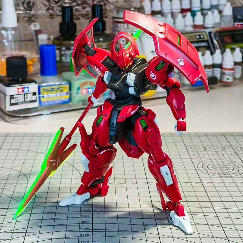 HG 1/144 Darilbalde MD-0064 الساحرة من ميركوري الجمعية أطقم منمذجة عمل أرقام الصبي لعبة هدية دمية الزخرفية تحصيل #1