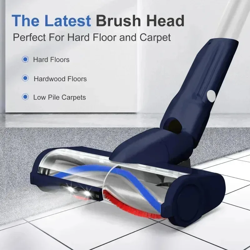 QZA4-whall cordless vacuum cleaner, 25kpa suction 280W brushles motor 4 in 1stick vacuum cleaner, handheld vacuum up to 55min,