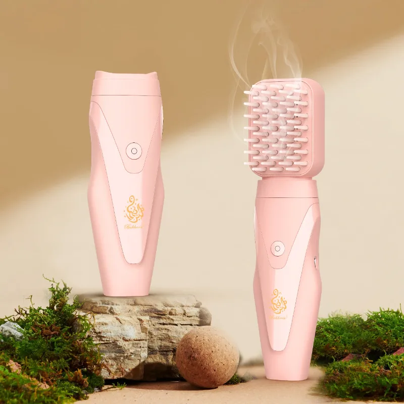 

Electric USB Portable Incense Burner Dukhoon Arabic Bakhoor Burner With Comb Set Muslim Aromatherapy Device