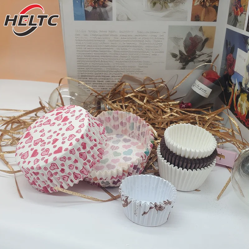 High-Temperature Resistant Baking Chocolate Paper Cups Bread And Cake Paper Cups (100 Pieces Per Pack)