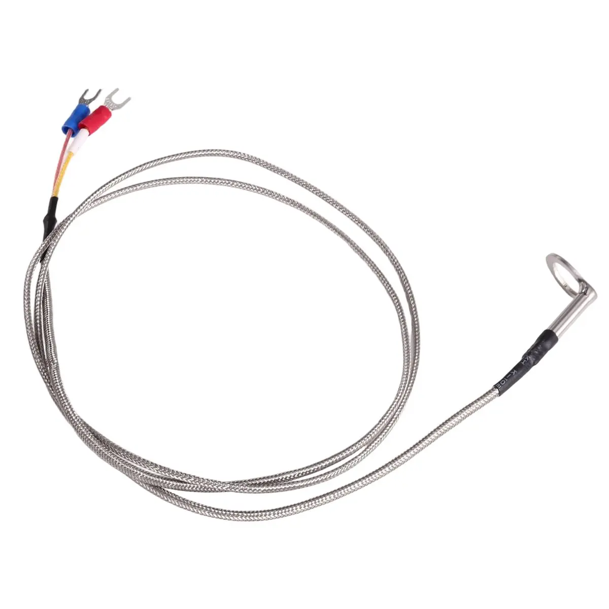 N05R K Type Temperature Sensor Thermocouple Sensor Stainless Steel for Automotive Engine CHT Measurement with 14mm ID Washer