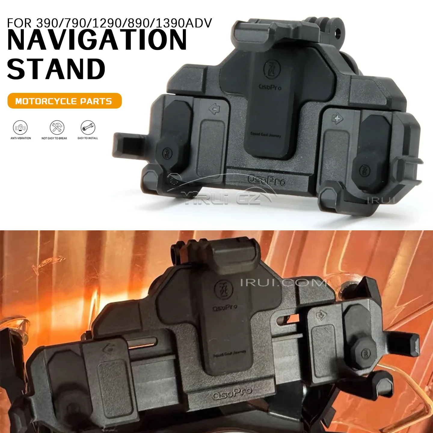 

Motorcycle Accessories FOR 390/790/1290/890/1390adv Adventure New Phone Holder Stand Navigation Stand Shock Absorber Phone Stand