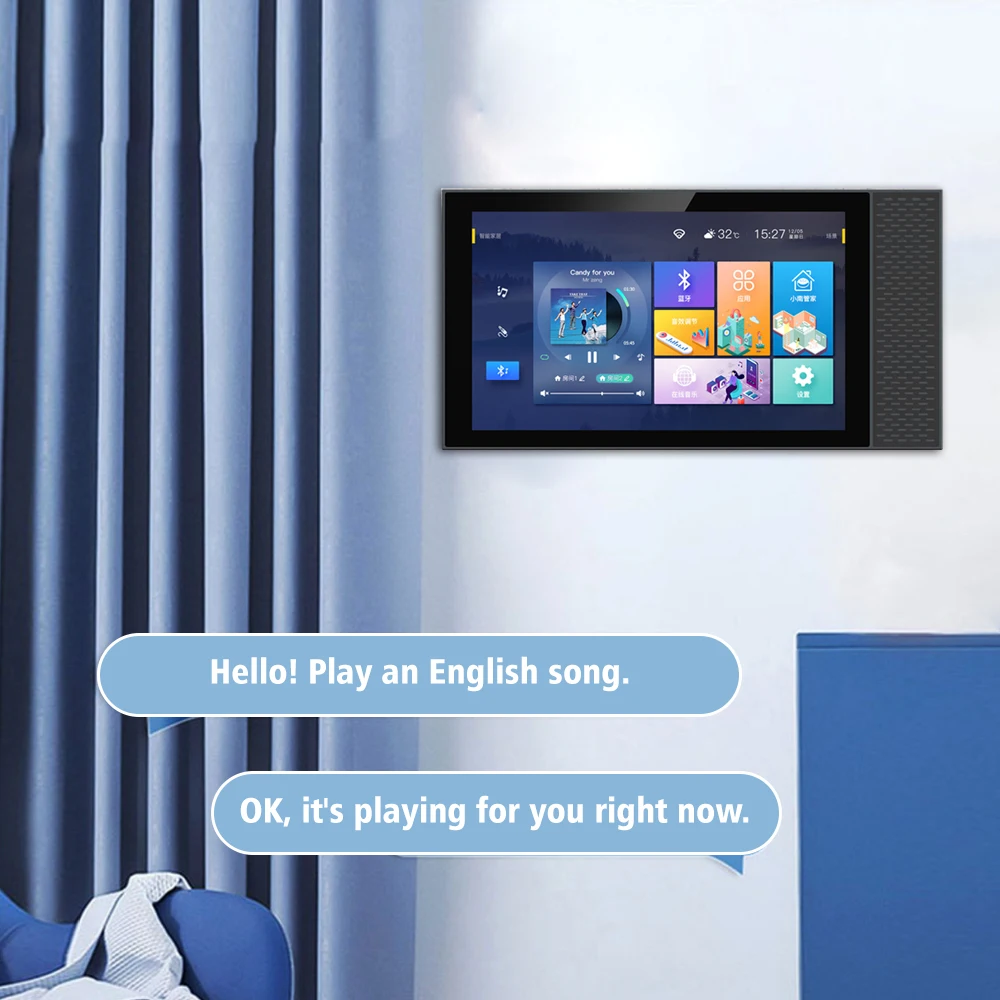 Tuya Smart Home Control Panel Controls All Tuya Home Lock Products Such As Home Smart Speakers and Lights Smart Home Automation