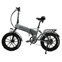 CMACEWHEEL RX20 Electric Folding Bike   Max Speed 17Ah Battery 20*4.0 inch Fat Tire E-Bike  Hydraulic Brake