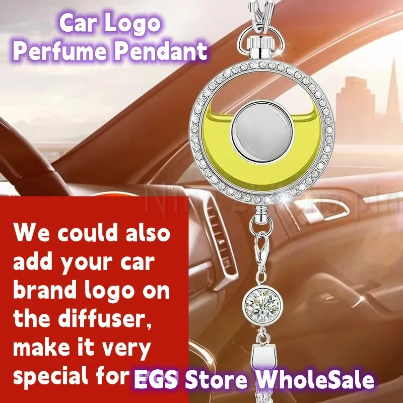 car logo perfume pendant DIY your aromatherapy for BMW Benz peugeot audi Toyota Skoda Hyundai etc or customize logo