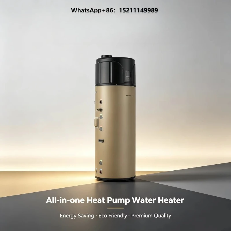 All-in-one Water Heater Low Noise Large Volume Factory OEM air Source Split Heat Heater and Supplying Hot Water