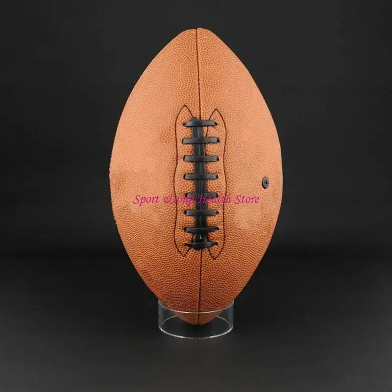 축구 디스플레이 스탠드 볼 홀더 클리어 아크릴 지원베이스 랙