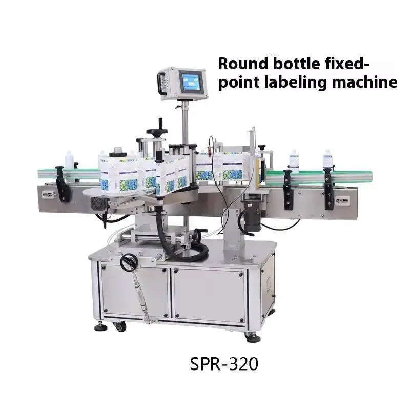 

New Flat Labeling Machine SideMachine Round Bottle Machine Automatic