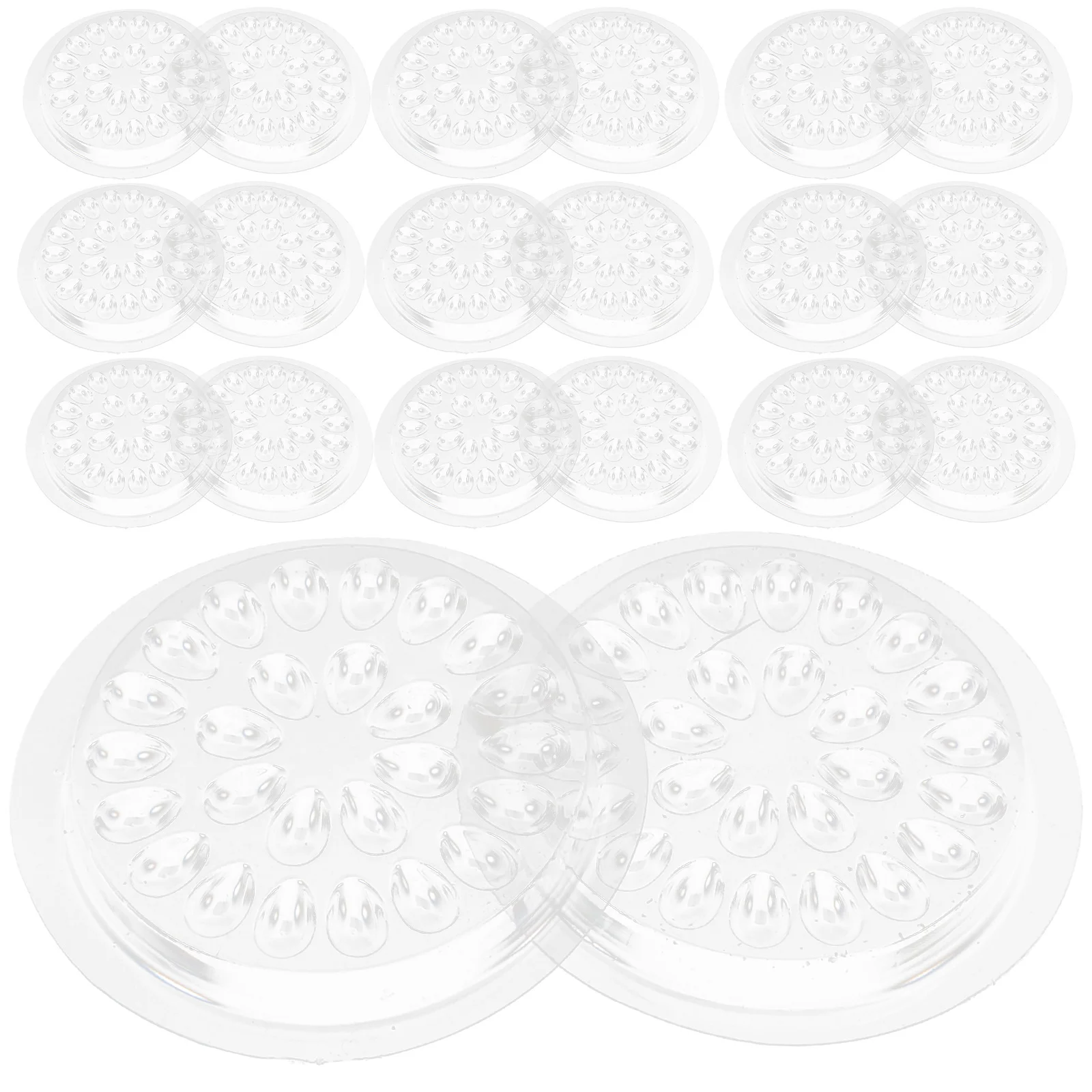 

30Pcs Eyelash Plates Grafting Eyelash Holder Acrylic Tray for Makeup Artists and Novices Easy Use Lash Holder Lash Pads