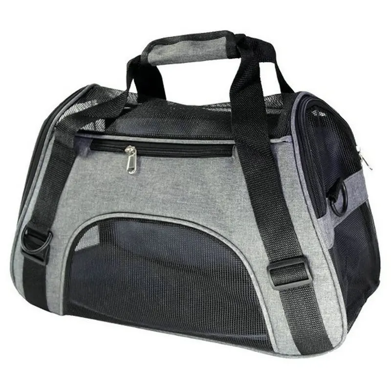 

New Portable Bag Outdoor Handheld Diagonal Breathable Travel Pet Carrier Bag for Car Trips Foldable Bapa