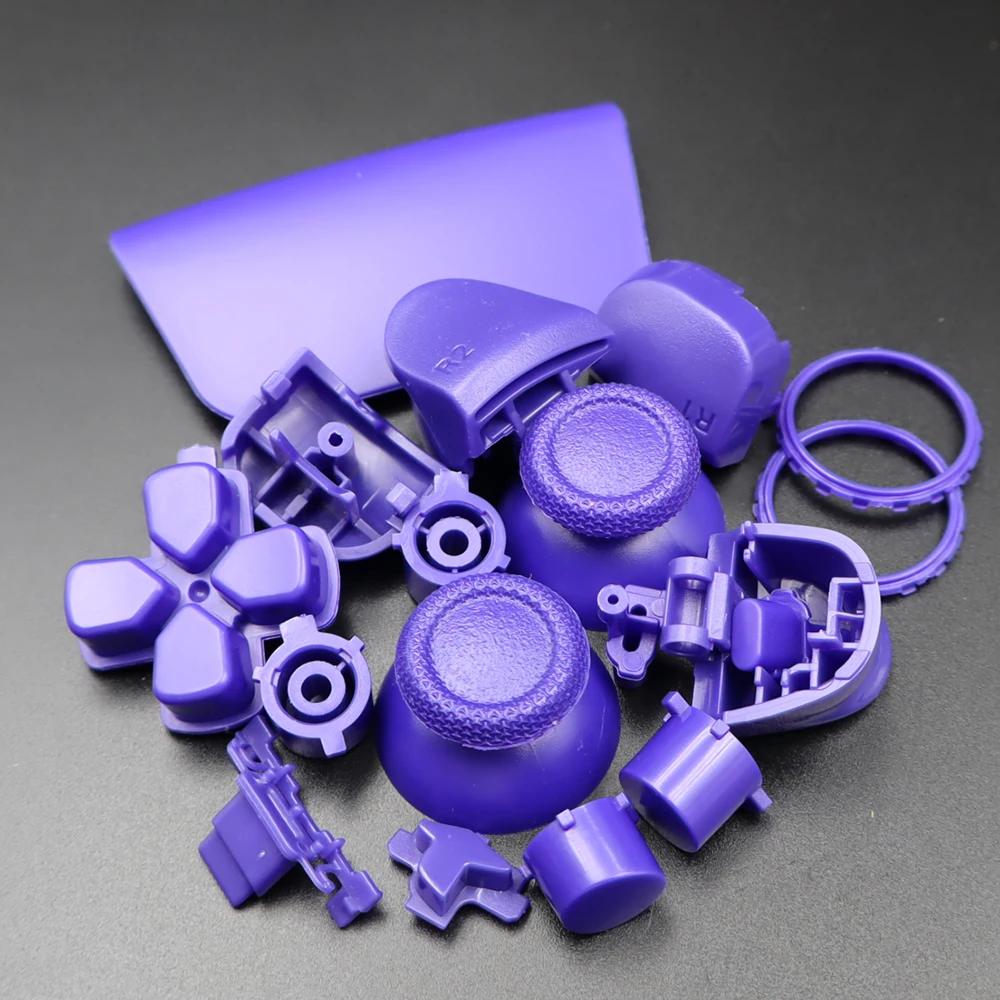 1Set Vervanging Knoppen Set D-Pad L1 R1 L2 R2 Trigger Knop Sleutel Accent Ring Voor PS5 V3 3.0 BDM-030 Controller