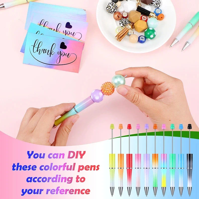 13pc DIY Plastic Beaded Pen Gift Wedding Party Favor Gifts for Guests Birthday Gift Pen Christmas Decor for Home Party Souvenir