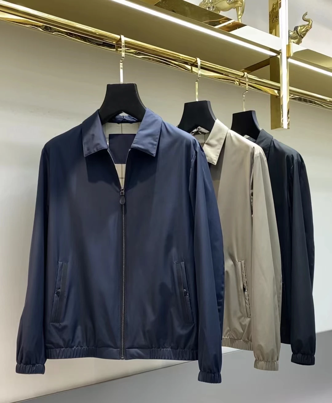 

Ветрозащитная водонепроницаемая ткань премиум-класса, молодежная мужская деловая повседневная куртка с лацканами, верхняя одежда Faion Urban Sle, весенний сезон