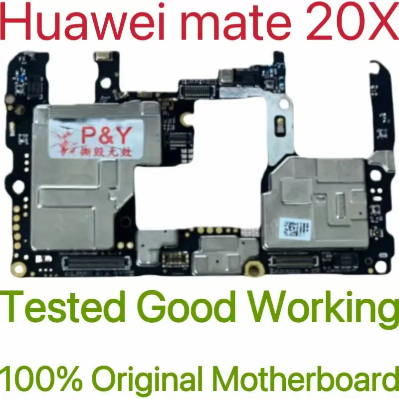 Global Version Original Unlocked Motherboard for Huawei Mate 20X Tested Circuit Plate Main Logic Board for Huawei Mate 20X