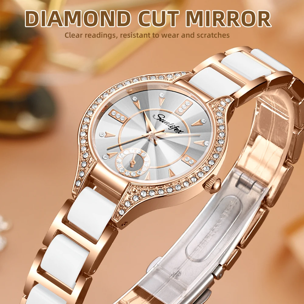 Sunlifex Latest Women's Watches 8010 Fashion Casual Watch