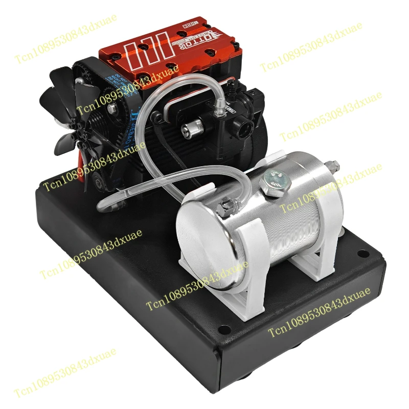 TOYAN FS L200AC Four-stroke Twin-cylinder Methanol Engine Model Toy Scientific Experiment Educational Kit