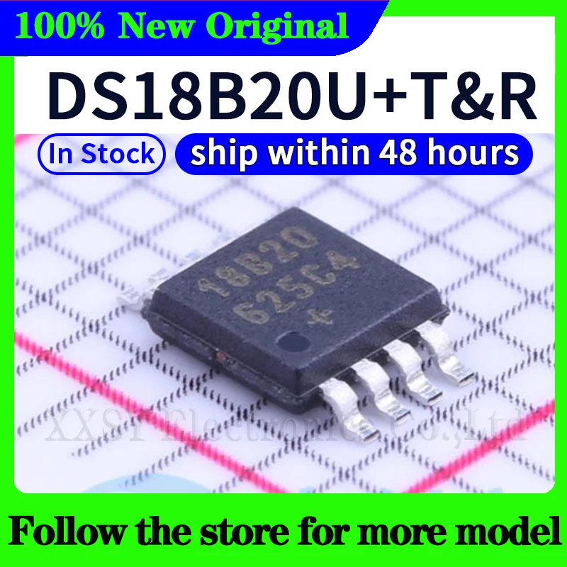 

DS18B20U+T&R В наличии