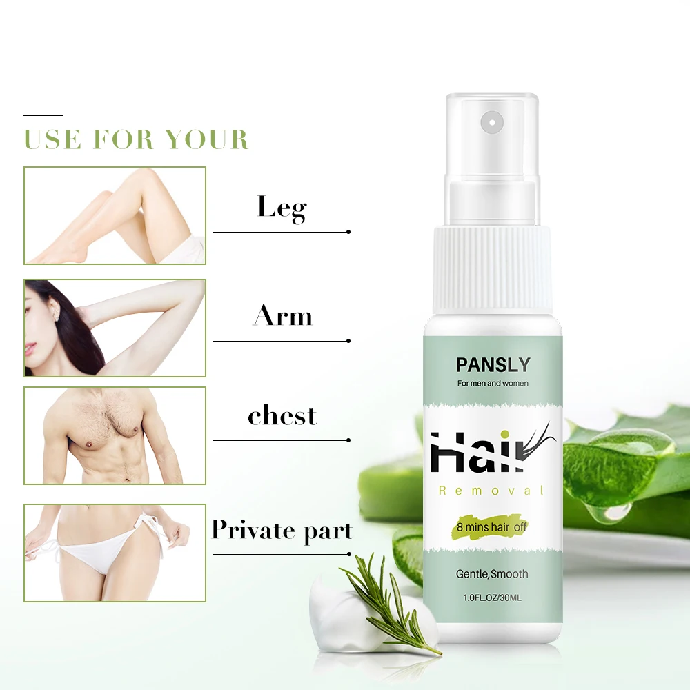 Hair Removal Spray Painless Hair Removal Permanently Inhibits Hair Growth Armpit Leg Chest Private Parts Hair Removal Skin Care