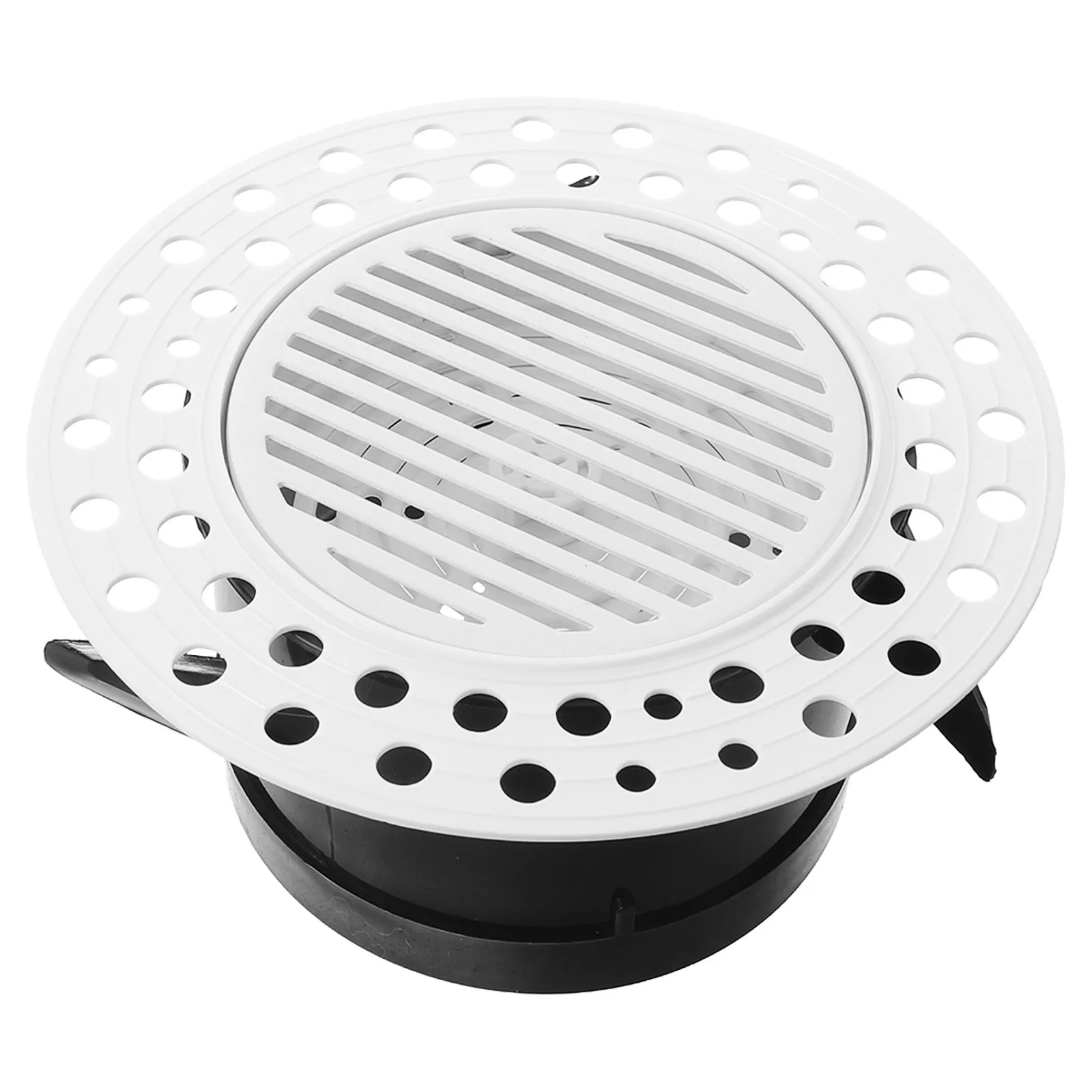 Round Invisible Ceiling Air Vent Diffuser Adjustable HVAC Outlet Cover for Living Room Bedroom Office