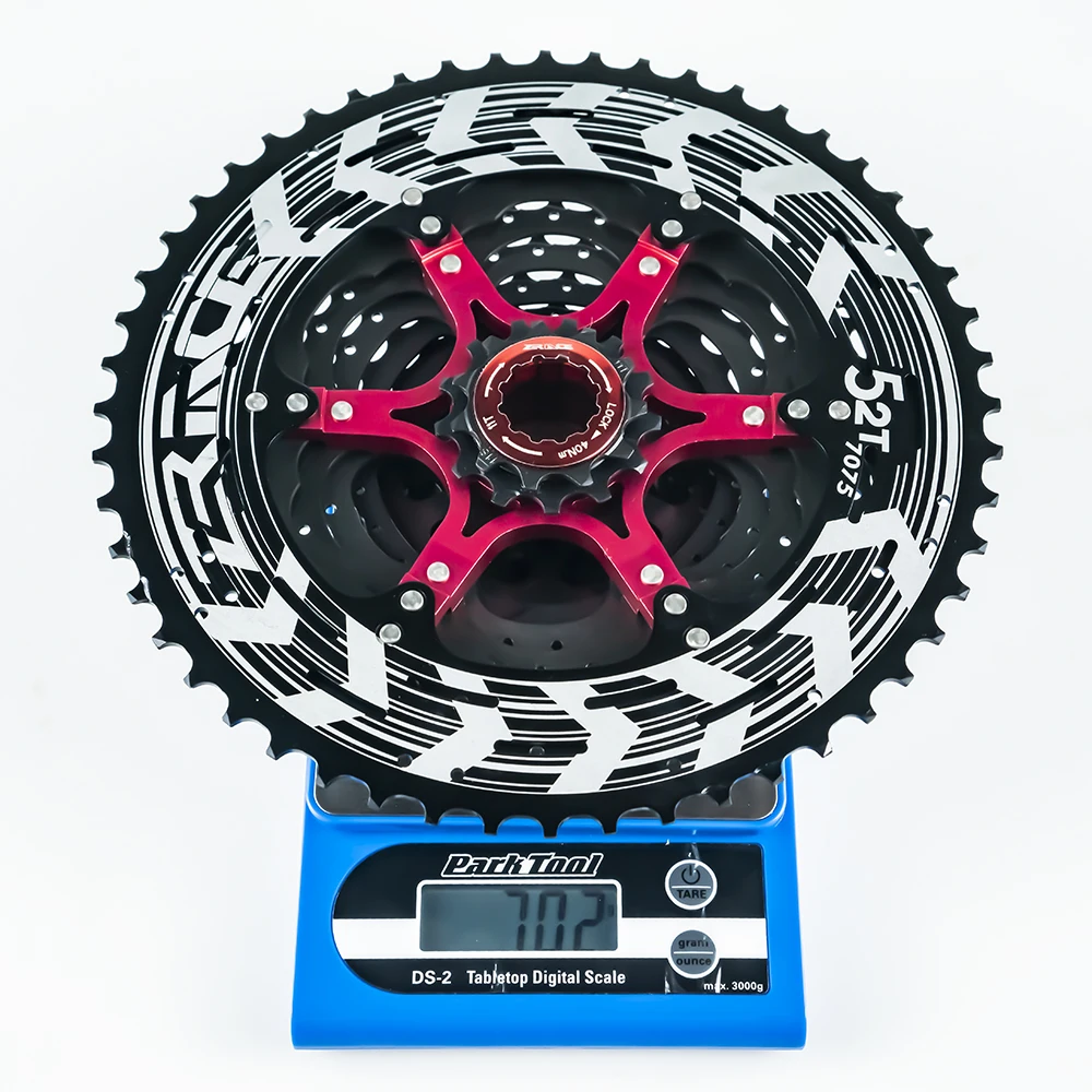 ZRACE ALPHA Lichtgewicht cassette 10s 11s 12s MTB-fietsvrijloop, HG / MS / XD-vrijloop, 46T / 50T / 52T