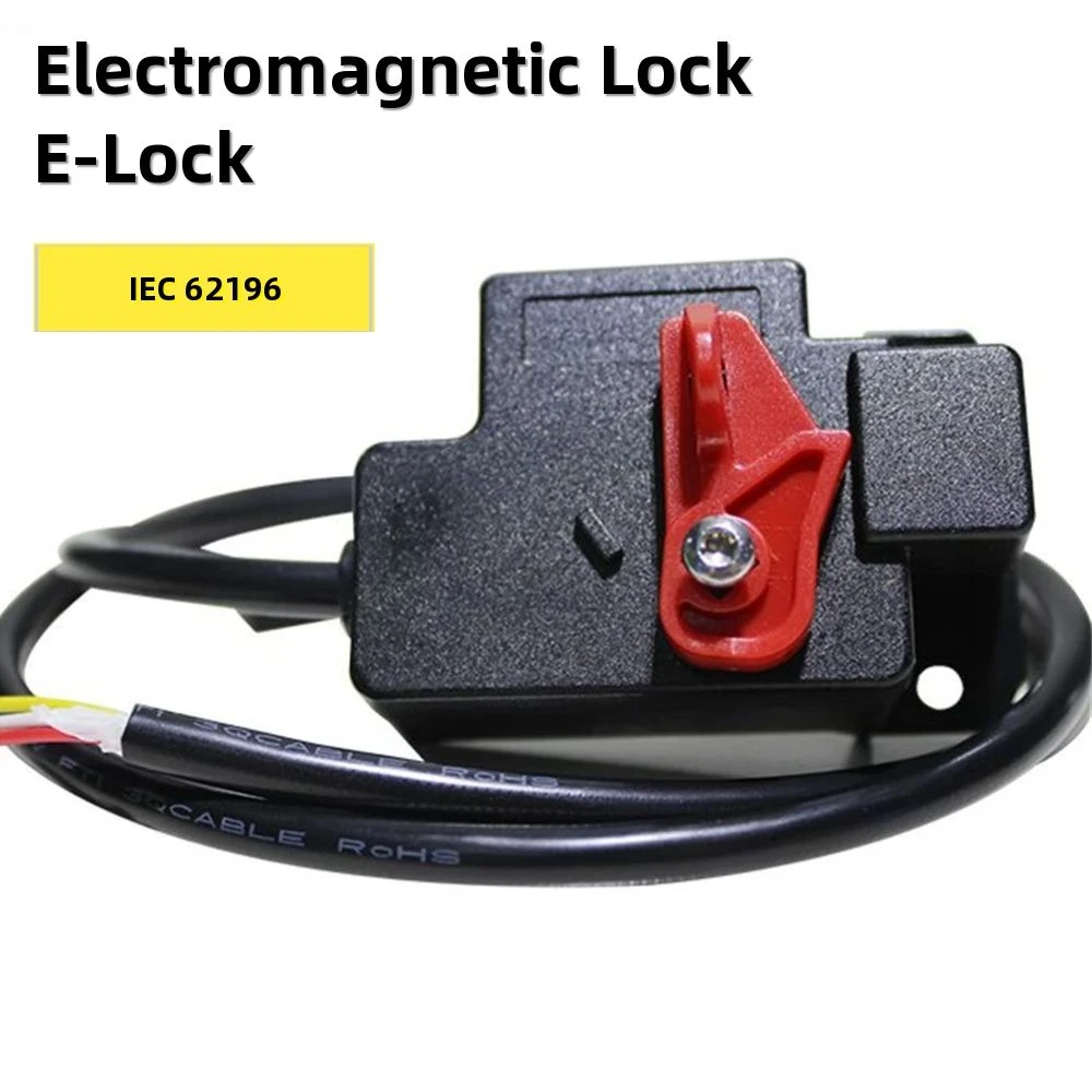 Electromagnetic Lock E-Lock For Electric Vehicle Power Type 2 EV Charging Socket Actuator Wallbox EVSE Type2 Female Male Socket