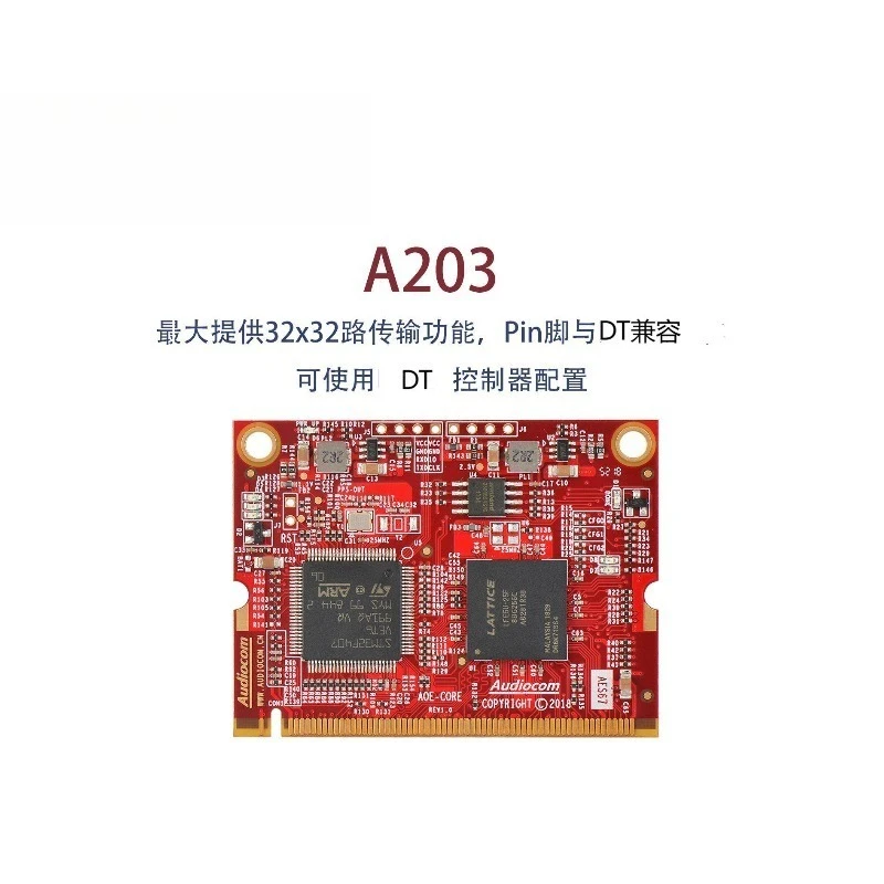 For Dante AES67 Audio Network Transmission Interface Module 32X32 A203