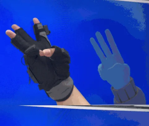VR Data Glove Lightweight Large Space Gesture Recognition Motion Capture Dexterous Hand Peripheral