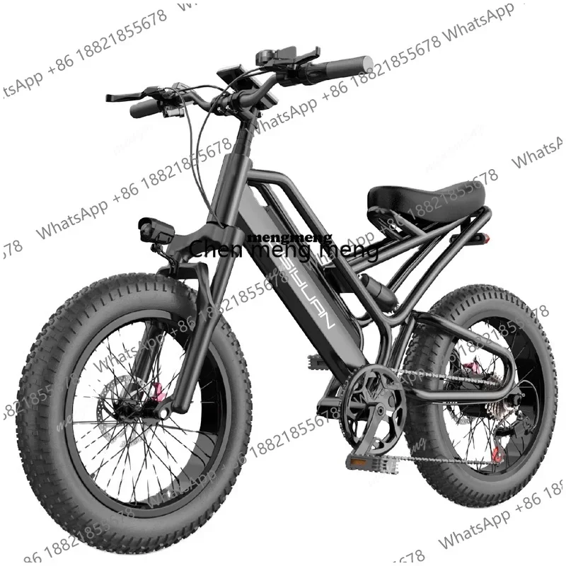 

Электрический мотоцикл S9 1000W 48V с литиевой батареей, мощным амортизатором и возможностью перевозки двух человек