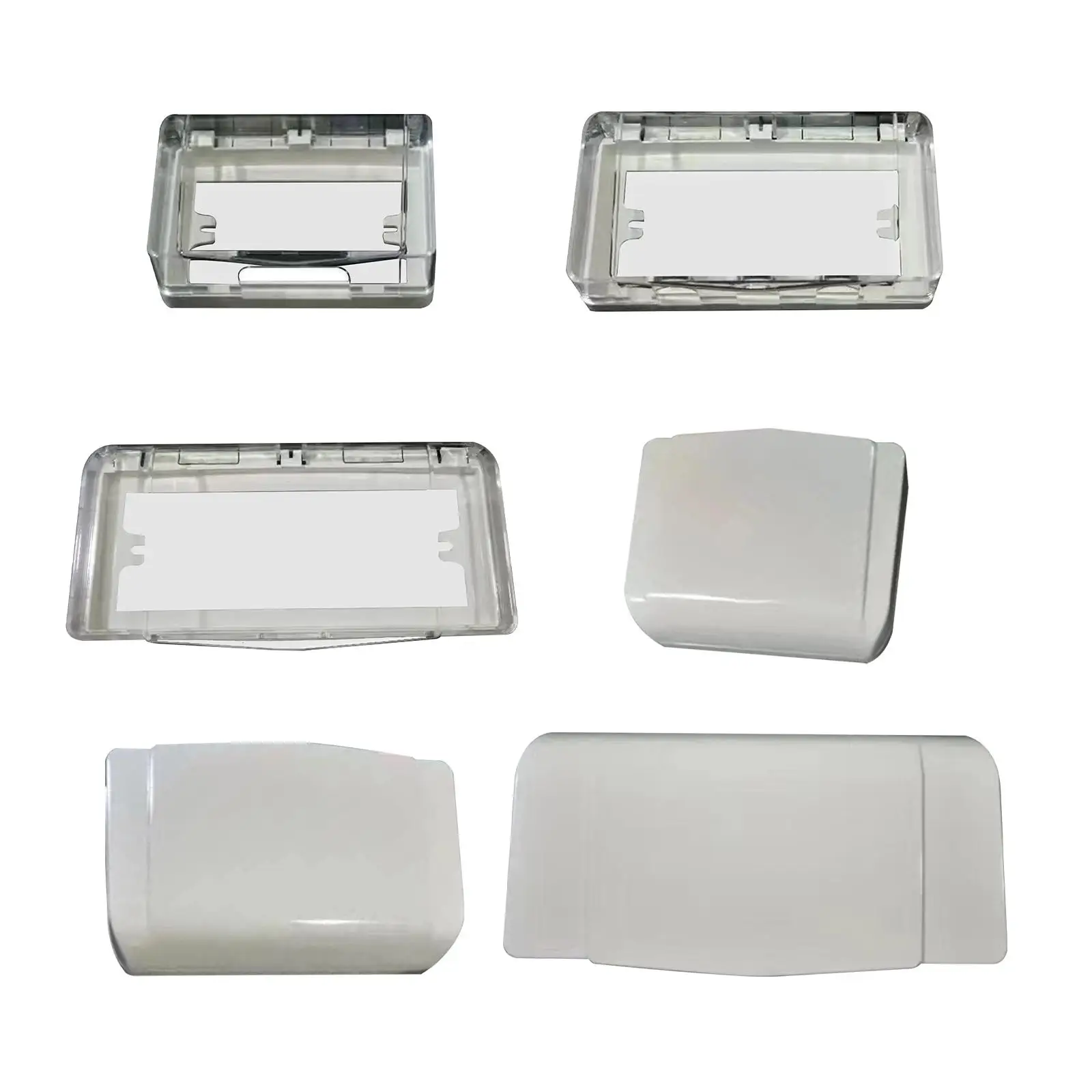 Socket Waterproof Box Flip Weatherproof Cover Durable Switch Outlet Cover for Kitchen Office Restaurant Outdoor Supplies