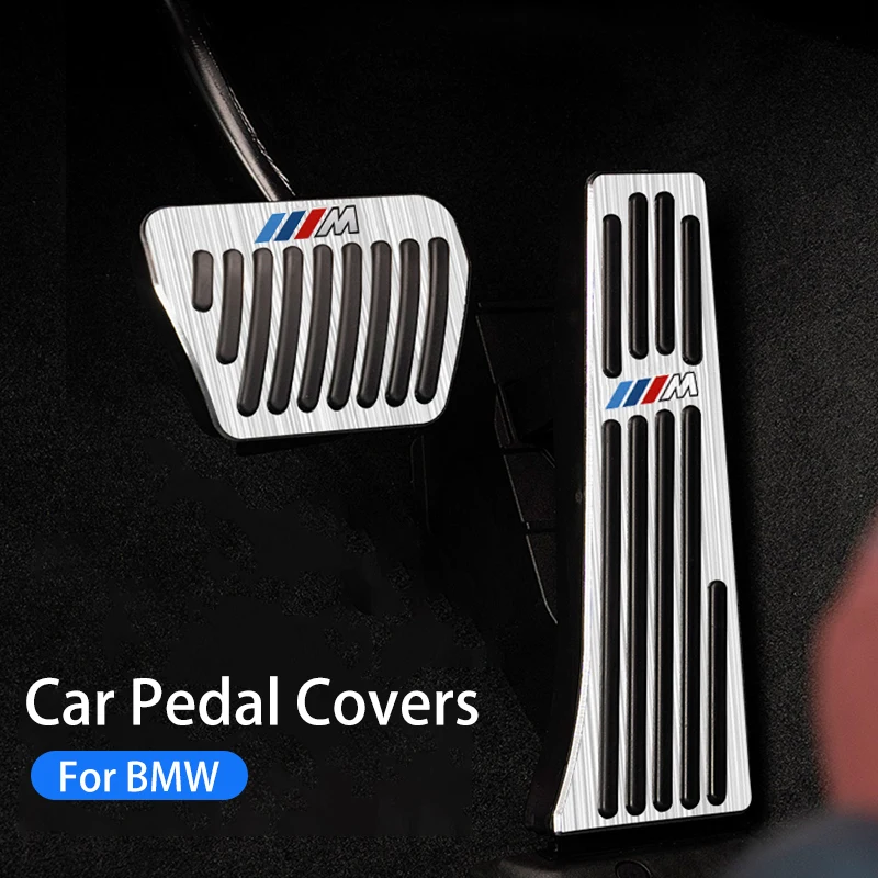 

Car Pedals Cover Brake Accelerator Pedal Cover For BMW 5 Series G30 G32 F10 X1 X3 X5 F15 F48 F30 E83 G01 G05 G20 G60 Accessories