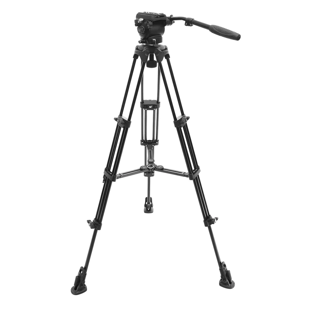 

E-IMAGE EK650 67-Inch Professional Aluminum Video Tripod kit with fluid head wf-717 weifeng tripod