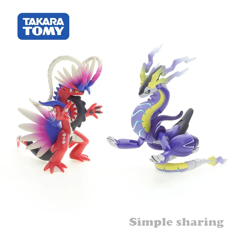 Takara Tomy Tomica Moncolle Ex Pokemon Figures Anime Characters Pet Little Pok É Mon Zhu ZiML-29 Guleton 30 Mileton