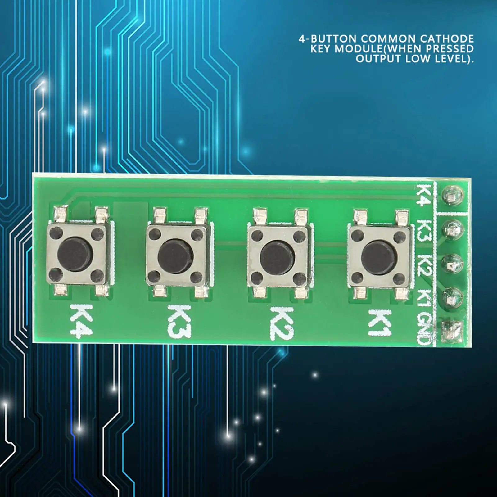 Push Button  Module  4 Key Push Button  Module Keyboard Board