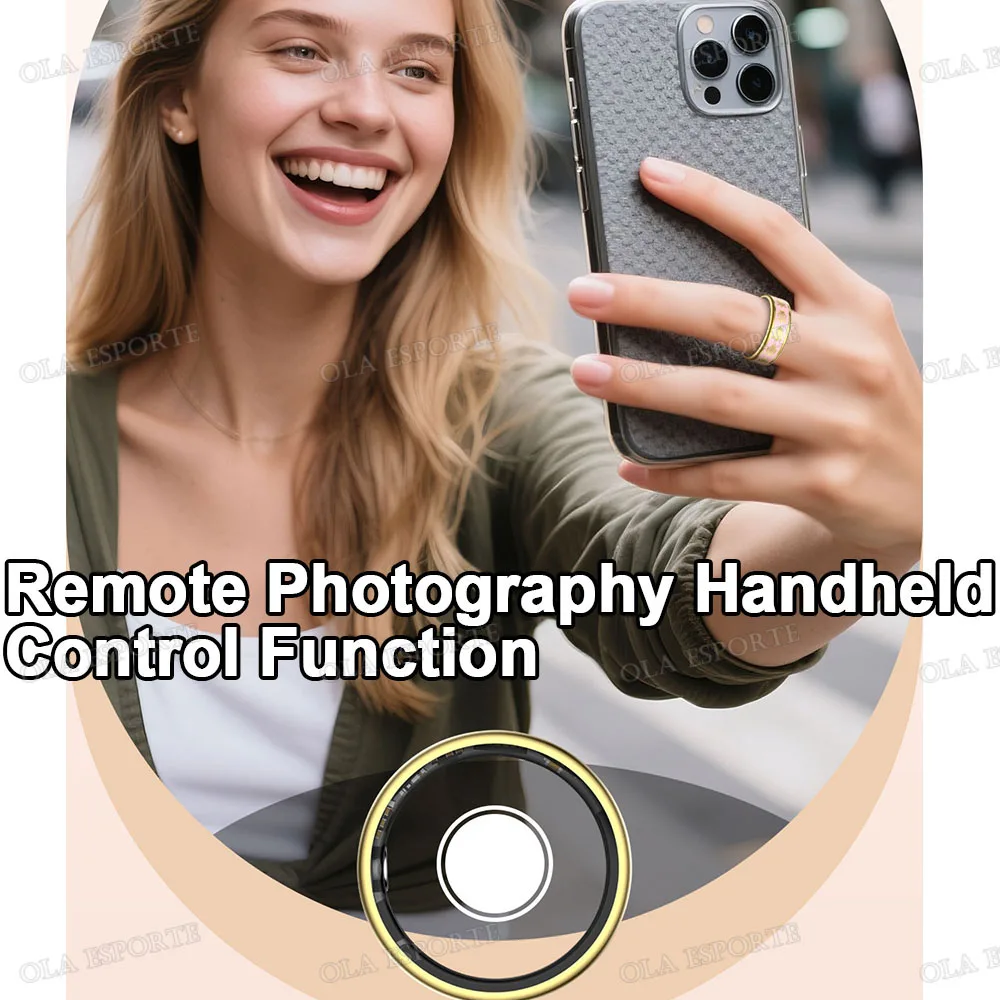 2026 Smart Ring Blood Oxygen Heart Rate Sleep Monitoring Smart Ring IP68 & 5ATM Waterproof Multi-sport Modes Smartring Man Women - Image 4