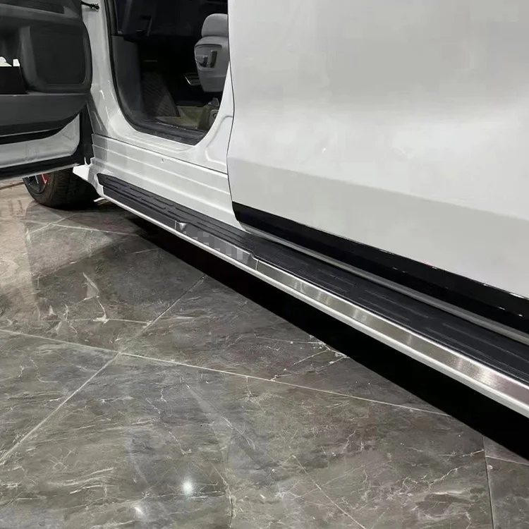 4x4 Off-road Car Side Foot Pedal Footboard Nerf Bar Running Boards Stirrup Thresholds for T-oyota Sienna Granvia 2022 2023 2024