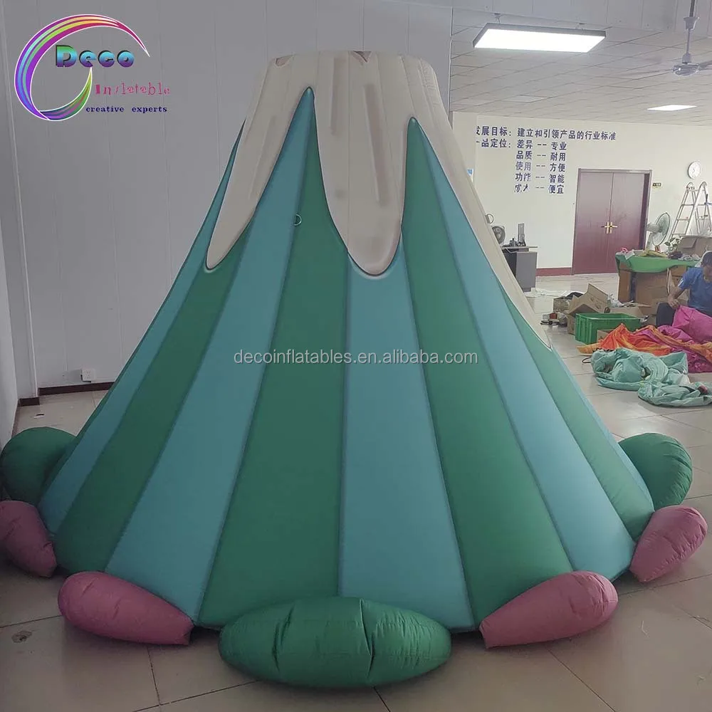 Customized Inflatable Cartoon Snow Mountain Design for Promoting Tourism Activities in Scenic Spots