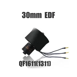 QX-Motor 30mm EDF 6 pale ventola canalizzata con QF1611(1311) 7000KV 5000KV 14000KV motore Brushless per parti di modelli di aeroplani RC fai da te