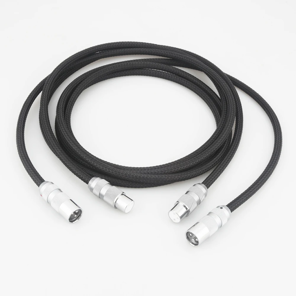 

Viborg OFC Multiple Pure Copper Hi-End XLR Balanced Interconnect Wire HIFI XLR Male to Female Extension XLR Cable