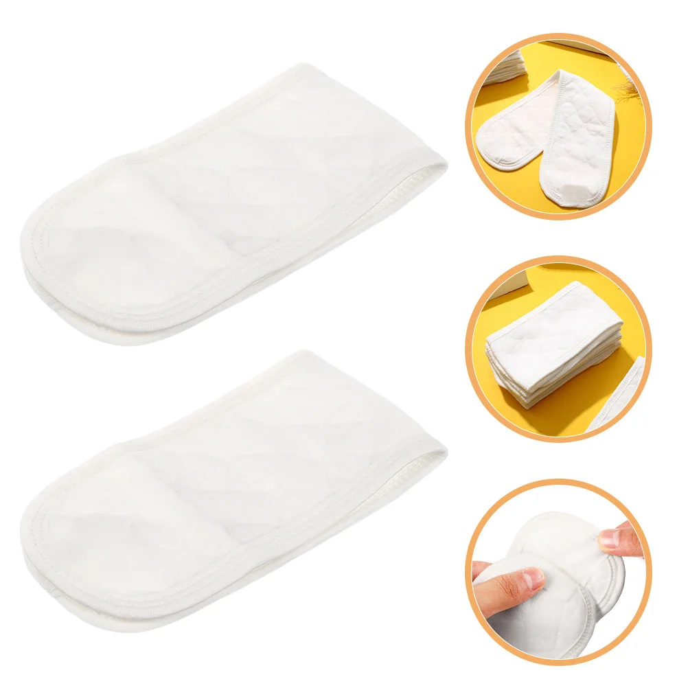 

6pcs Cotton Newborn Umbilical Cord Binder Soft Infant Belly Wrap For Boys Girls Multi-Use Belly Protector Bib