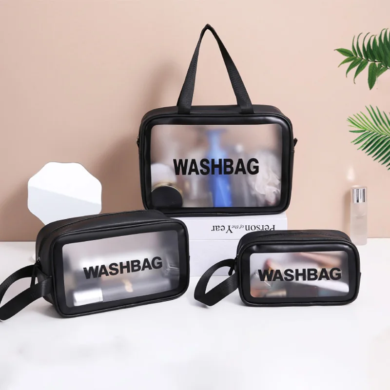 Cosmetic Bag Travel Portable Handheld Multifunctional Large Capacity Toiletries