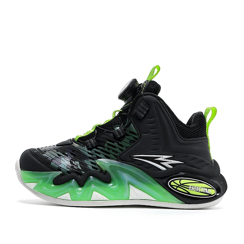 

Kids Waterproof Basketball Shoes 2026 New Comfortable Anti-Slip Outdoors Lightweight Boy Training Sneakers Size 31-40