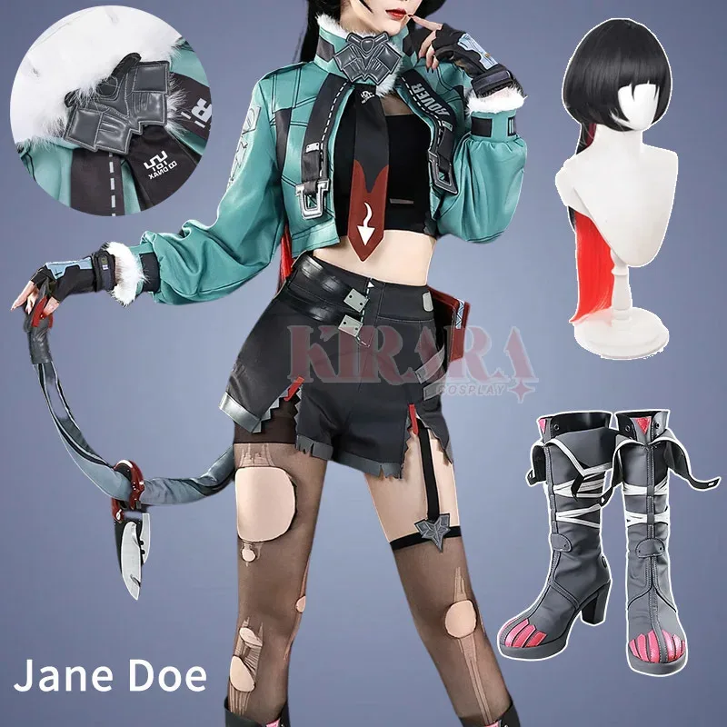 

Jane Doe Косплей Костюм Парик Волосы Игра Zenless Zone Jane Doe Косплей Обувь Сапоги Женщины Карнавал Аниме Пороприятия Ролевые Игры Наряды