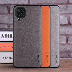 Case for Samsung Galaxy M53 M33 M23 M52 M42 M32 M22 M12 M51 M31 M31S M11 M02S 5G 4G coque Luxury textile Leather case cover