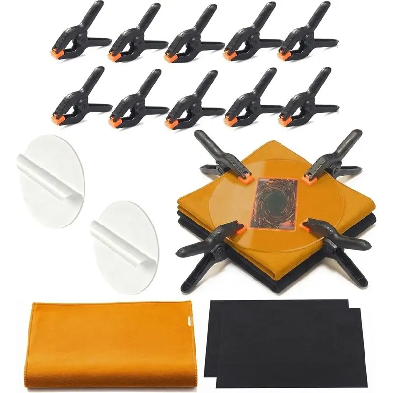 B23B 16Pcs Card Cleaning Kit Trade Flattening Kit Care Repair Kit