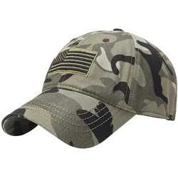 Cappello da ricamo con bandiera cappelli tattici sottili berretto militare da uomo Sport all'aria aperta ciclismo corsa cappelli da trekking