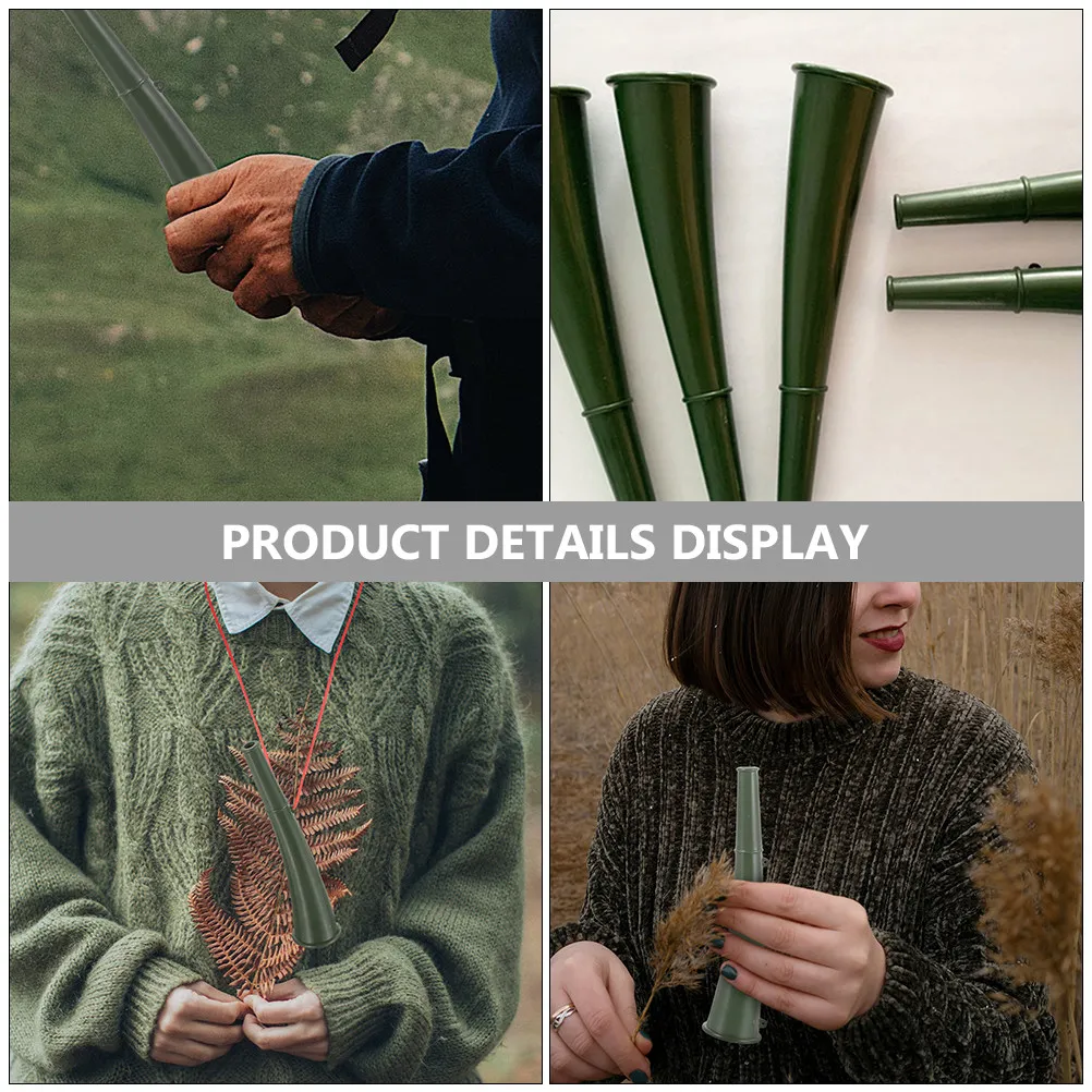 

Набор из 4 военных сигнальных рожков: эргономичный дизайн, для тренировок, походов, обеспечения безопасности на открытом воздухе, сигнализации и связи