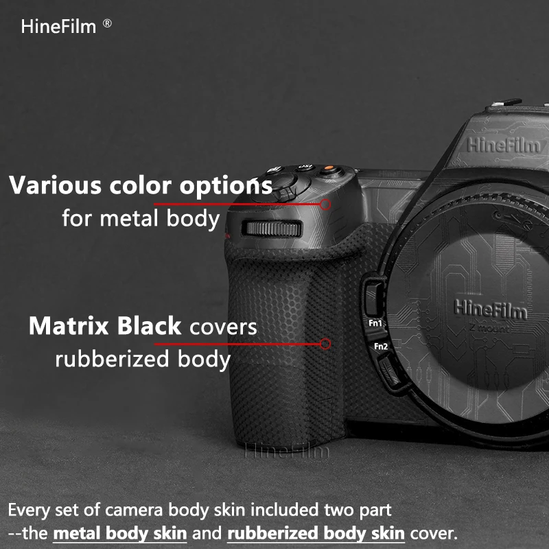 Hinefilm Skin for Nikon Z6 III Camera Skin Z6III Sticker NikonZ6III Camera Protective Cover Film Z63 skin Wrap Sticker