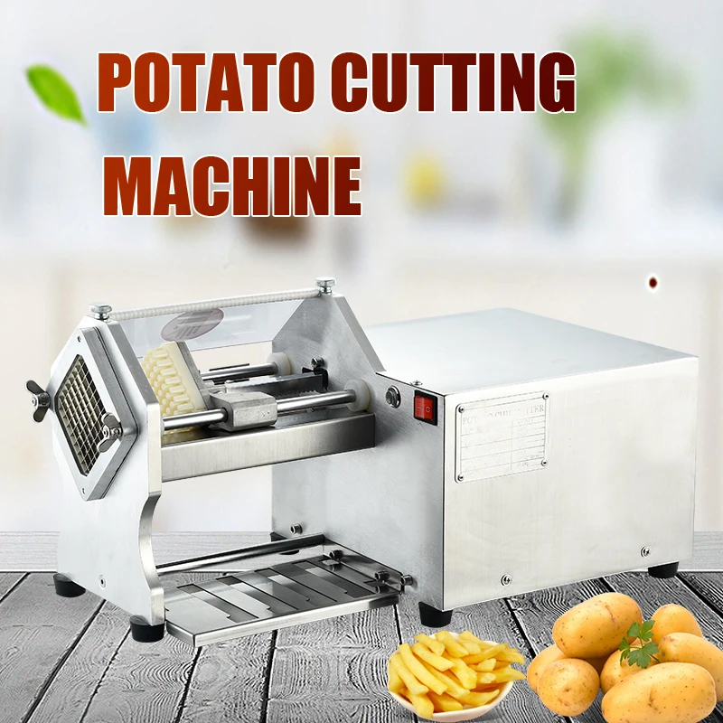 China Commerical Automatic Professional Electrical Sweet Potato Wedges Cutter Cutting Machine Electric French Fries Fry Cutter