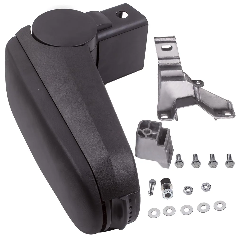 

Storage Console Armrest Box for VW Jetta Golf MK4 1998-2004 Black Center.
